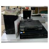 Yamaha CD Player CDC-555, Samsung Speaker, and