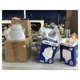 3 New Smokeless Fire Pits, Light Bulbs, Brita