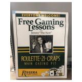 Cardboard riviera casino roulette-21-craps lesson