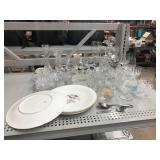 Vintage Plates, Barware, and More.