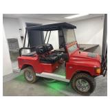 Hummer Golf Cart Runs Great - Good Battery Holds