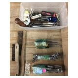 Assorted tools incl wrenches, pliers,