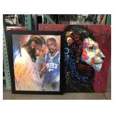2 Print in canvas of Lion and more, approx
