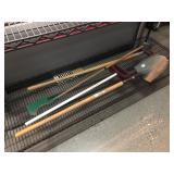 Shovel w/garden tools and more