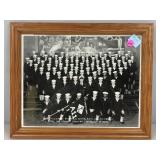 Group photo under glass of company A11 US Naval