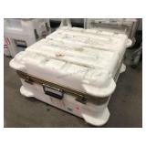 Hard travel case, marked US Govt. Property,
