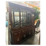 Pick Up At Paradise Mall Asian Wood Curio Cabinet