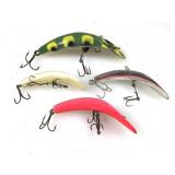 Vtg Helin Flatfish Fishing Lures