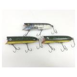 Vtg Heddon Lucky 13 Fishing Lures