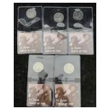5-1940r Xviii 1 Lira, Italy Coins From Ww2 Era