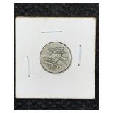 1837 Us Hard Times Feuchtwanger Cent Coin Eagle
