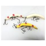 Vtg Helin Flatfish Fishing Lures