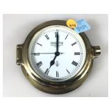 German made brass nautical style clock resembling