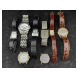 Collection Of Quartz Watches Incl. Seiko, Fossil &
