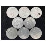 8 Ike / Eisenhower Dollars