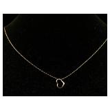 14k Gold Necklace, Tw 2.4g, Sz 28in Long