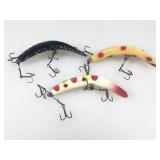 Vtg Helin Flatfish Fishing Lures