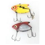 Vtg Heddon Sonic Fishing Lures