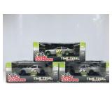 3 Die-Cast 1/24 Scale Race Cars