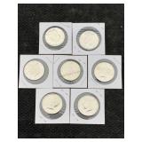 7 Uncirculated Jfk Half Dollars Incl. 2023 D, P &