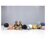 Polished Stone Eggs & Spheres and Wolin Kissing