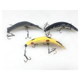 Vtg Helin Flatfish Fishing Lures