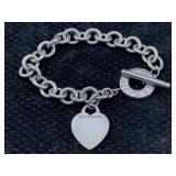Tiffany & Co. Sterling Silver Bracelet, Tw 42.2g,