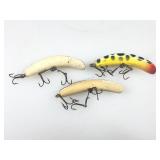 Vtg Helin Flatfish Fishing Lures