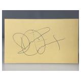 David Cassidy Signature Card