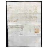 Orig. Antique Letter from 1657 Italy - Shipping