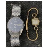 Vtg Longines Lady Wind-up Watch, 14k Gold-filled &