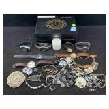 Fashion Jewelry W/quartz Watches, See Photos,