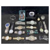 Collection Of Quartz Watches, See Photos, Not