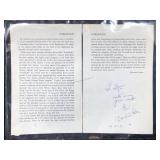 Milburn Stone Signed & Inscribed Book Forward