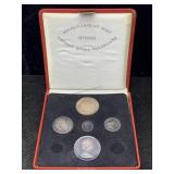 Canada .800 Silver Coin Set & Sterling Medal,