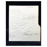 1945 Lucille Ball Signed Original Typewritten