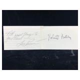 Leo Penn & Robert Butler (Directors) Signature