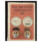 2 Star Trek 10th Idic Pendant W/1976 Magazines