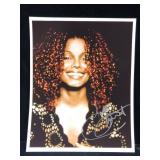 Janet Jackson Signed 8x10 Photo