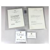 Richard Nixon Official White House Business Card,