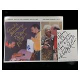 2 Nichelle Nichols Signed Items. Handwritten