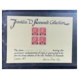 4- 3cent Canadian Stamps From Franklin D.