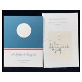 Lyndon B Johnson Signed Bookplate and More