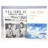 Vul-con I & Ii Program Books
