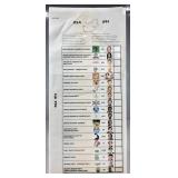 Original South Africa Voting Form with COA -