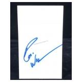 Robin Williams Autographed Index Card - No COA