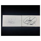 Donny & Marie Osmond Signature Cards