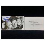 Eric Stoltz & Mary Stewart Masterson Signed Items