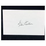 Don Eitner Signature Card