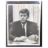 Senator John F Kennedy Signed & Inscribed 8x10